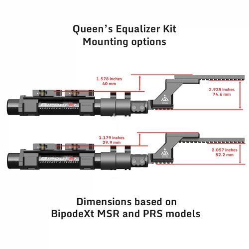 The Queen's Equalizer Kit voor BipodeXt