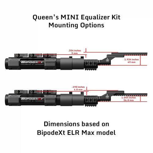 The Queen's MINI Equalizer Kit voor BipodeXt