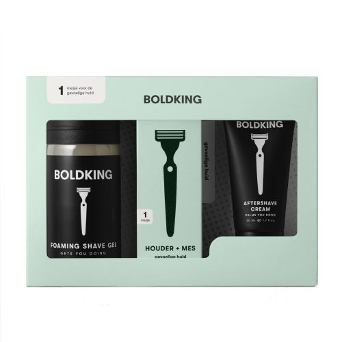 3-in-1 Shave Set Sensitive Skin - Boldking