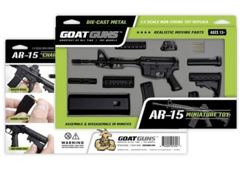 AR15 Black Miniatuur - GoatGuns