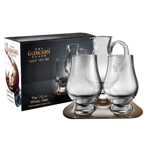 Flight set - 2 whisky glazen plus schenkkan - Glencairn