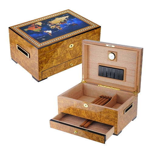 High glossy humidor