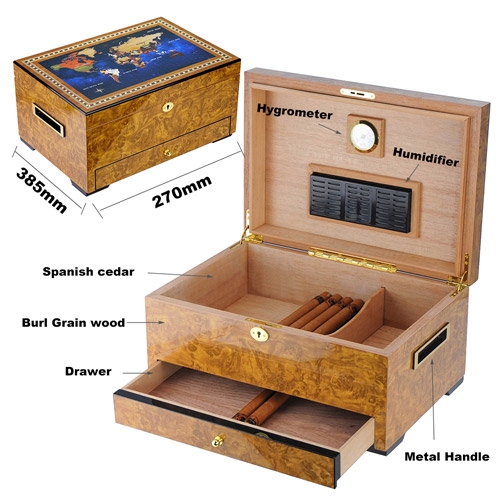 High glossy humidor