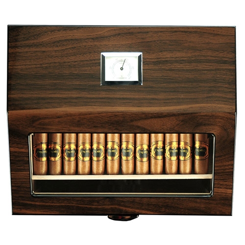 Piano walnoot humidor