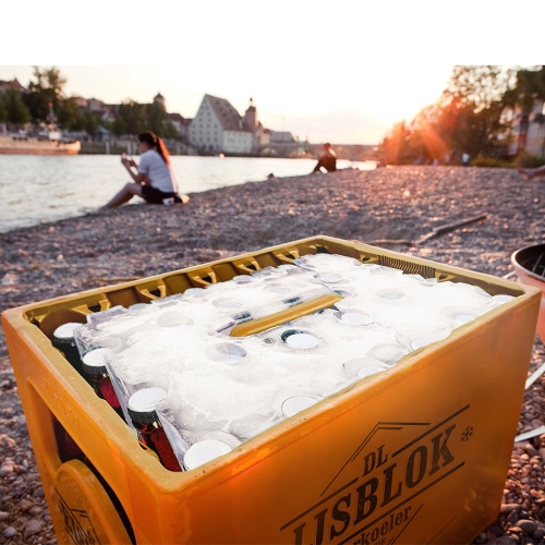 DL IJsblok bierkoeler - Koud kratje in 30 minuten!