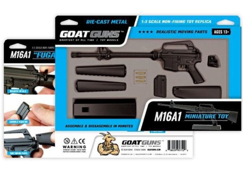 M16A1 Black Miniatuur - GoatGuns