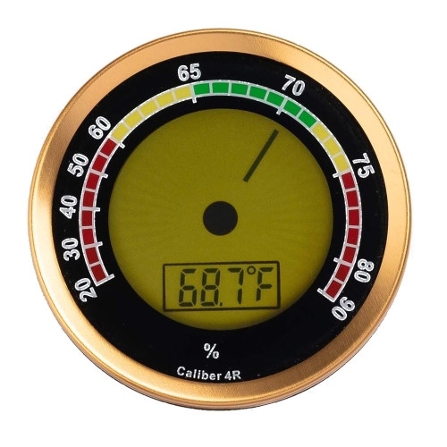 Cigar Oasis digitale hygrometer 4R Gold