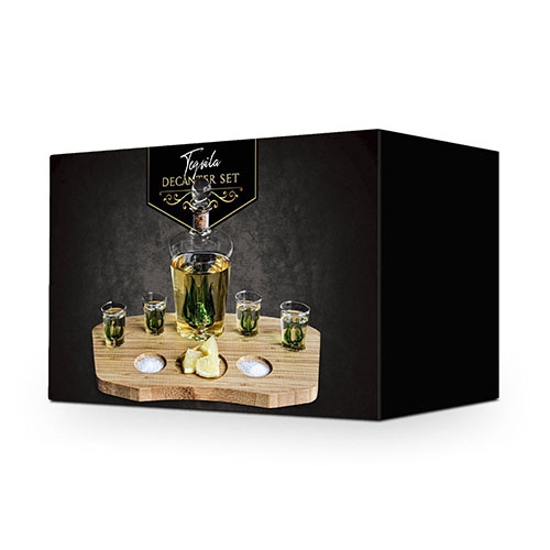 Tequila decanter set