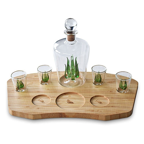 Tequila decanter set