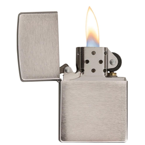 Zippo 200 chrome brushed