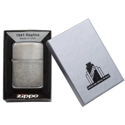 Zippo PL 1941 replica black ice